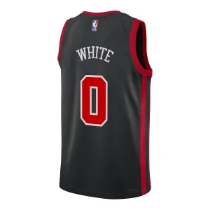 UV Protection Fabric 2023-24 CHICAGO BULLS COBY WHITE CITY EDITION SWINGMAN JERSEY