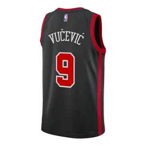 2023-24 CHICAGO BULLS NIKOLA VU?EVI? CITY EDITION YOUTH JERSEY Movement Support