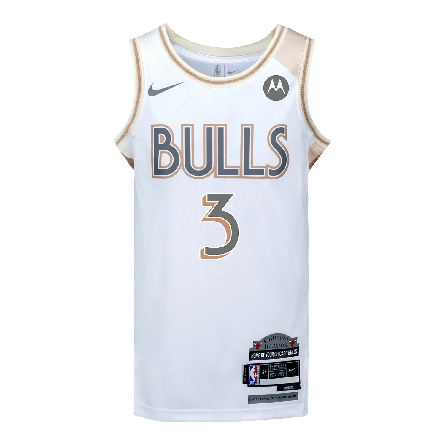 Airflow Channel System 2024-25 CHICAGO BULLS JOSH GIDDEY CITY EDITION SWINGMAN JERSEY