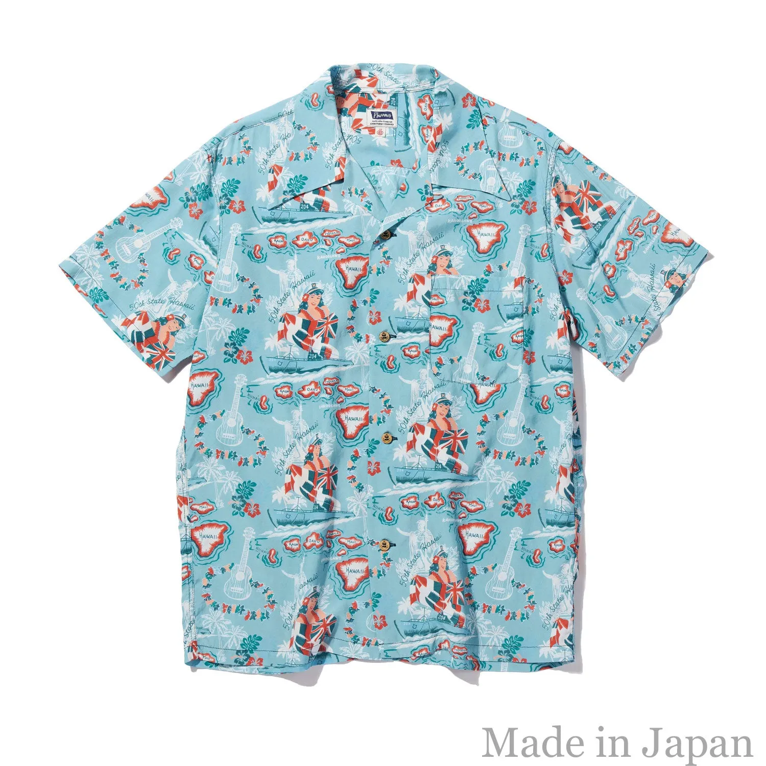 25S-HAWAIIAN NAVY Graphic Art