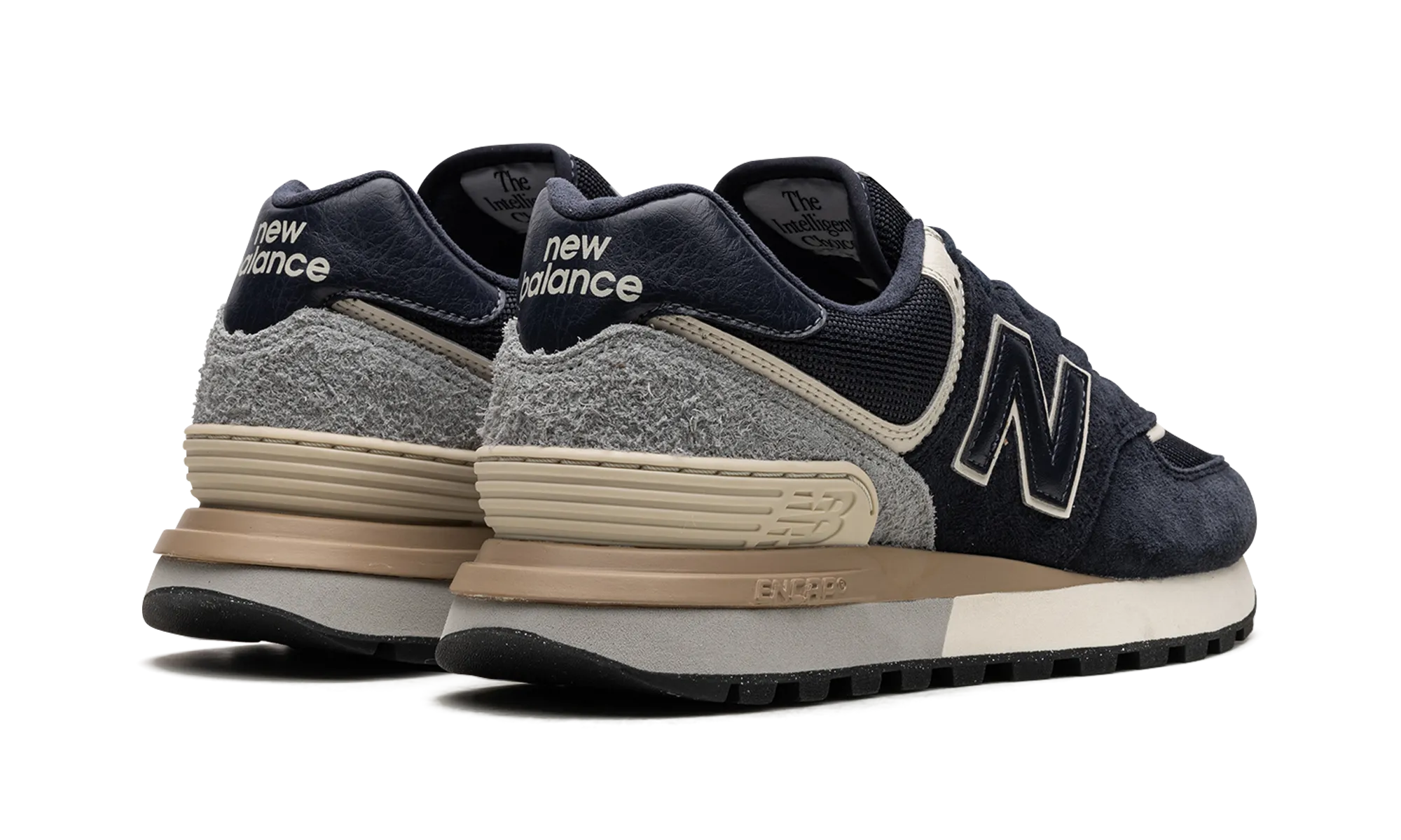 574 Legacy "Navy / Angora" Multi Density Foam Form Ease