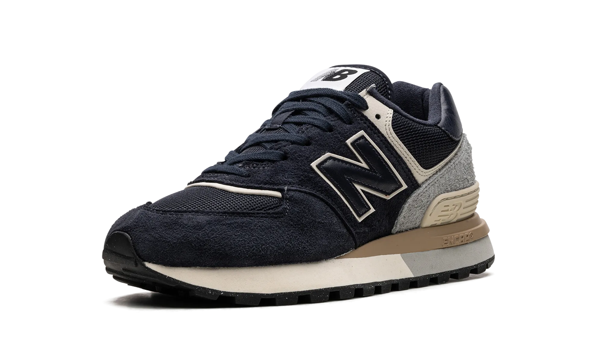 574 Legacy "Navy / Angora" Pressure Relief