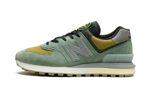 574 Legacy "Stone Island - Light Green" Foam Lining Trail Running Impact Resistance