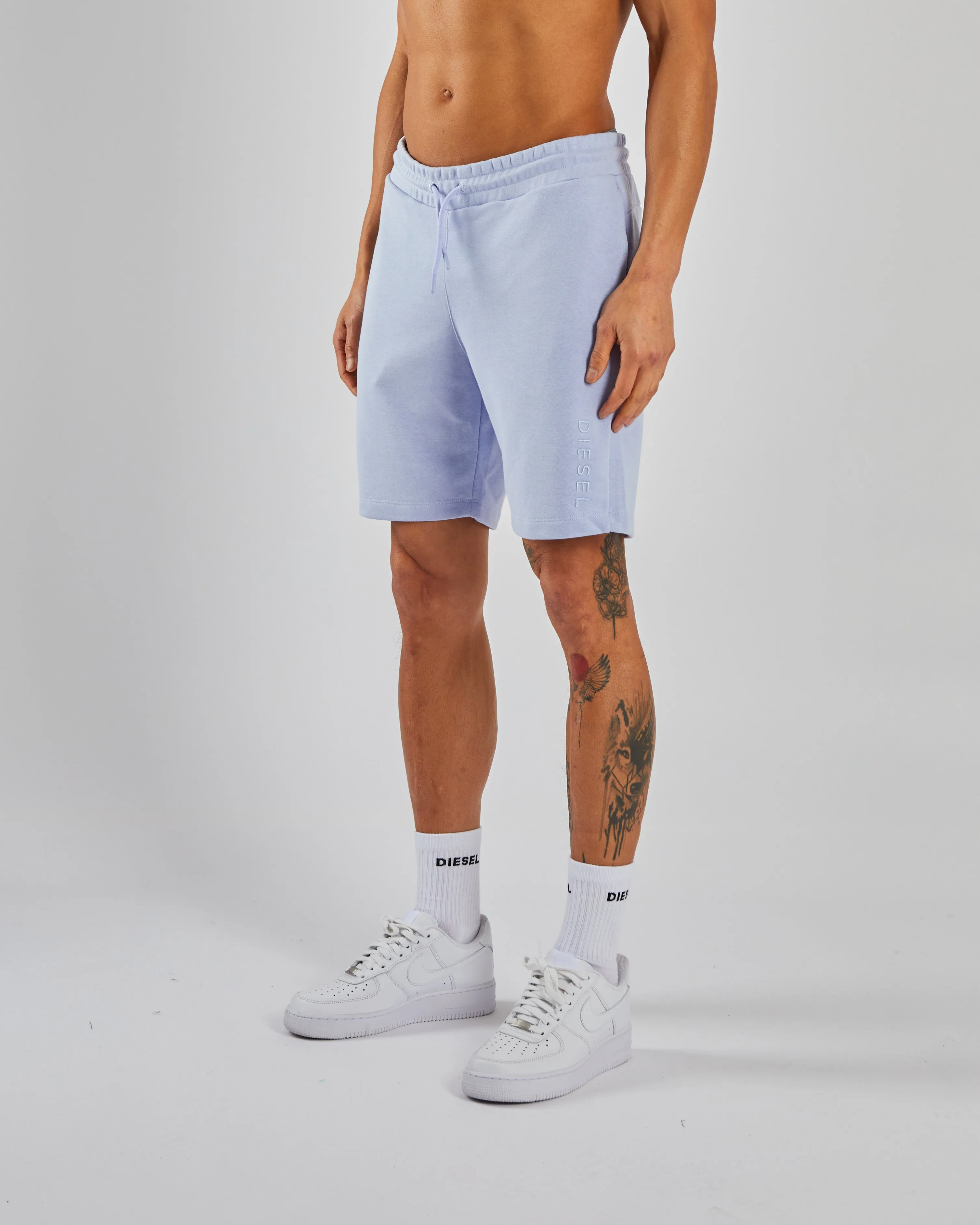 Fiji Short Nimbus Blue Fitted Design Stain Release Finish