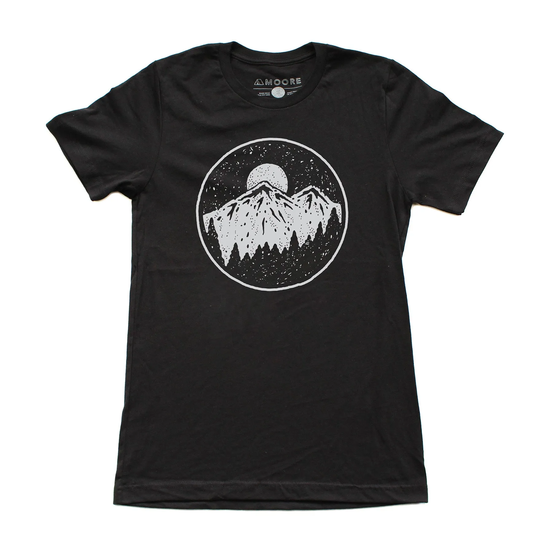 Night Sky Tee Abrasion resistant Microfiber texture