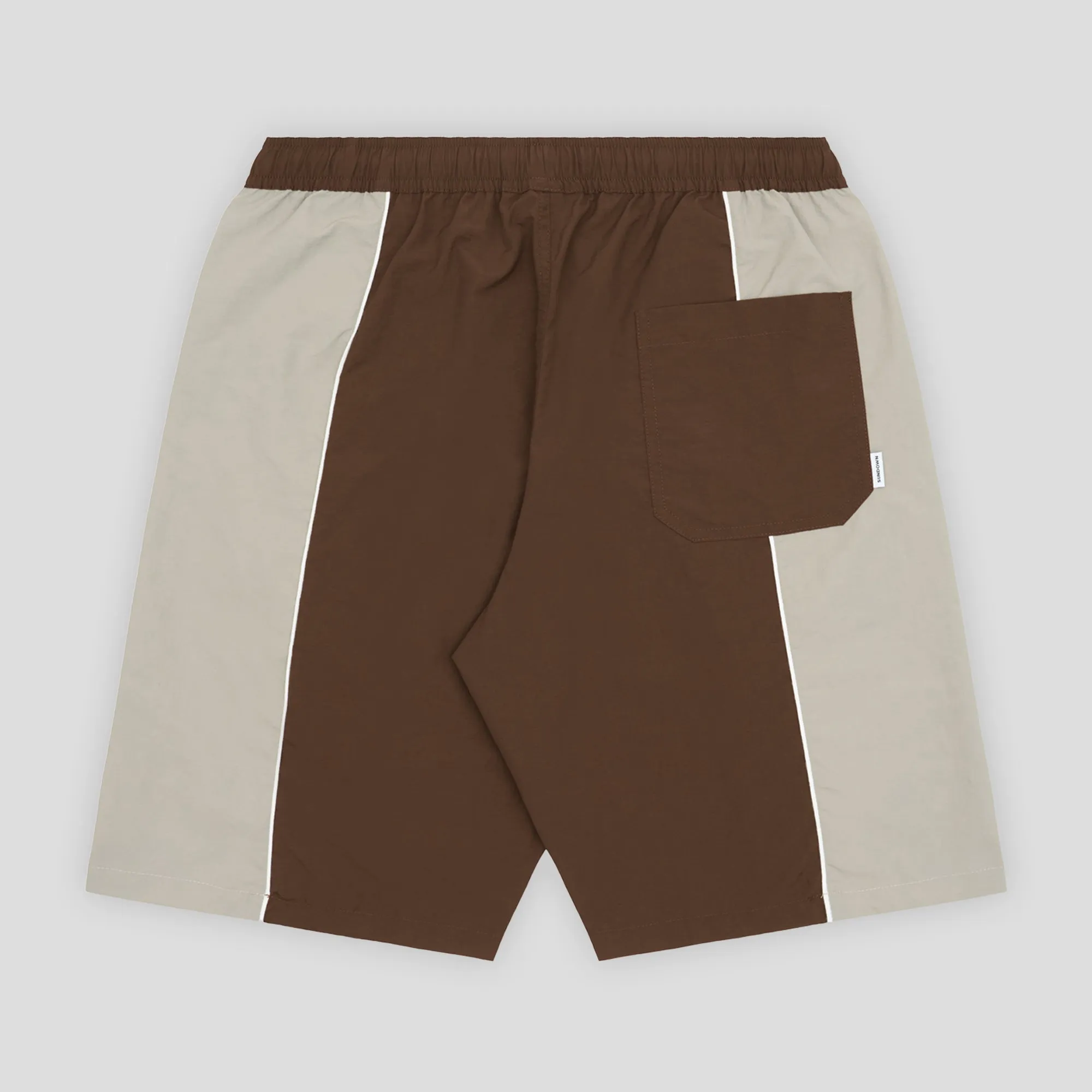 Come Sundown Entomology Shorts - Grey / Brown Sports fan Indoor outdoor use