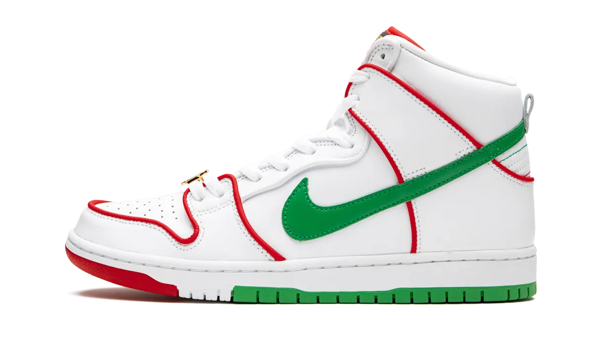 SB Dunk High "Paul Rodriguez - Mexican Boxing" Star Step Minimalist Footbed Design