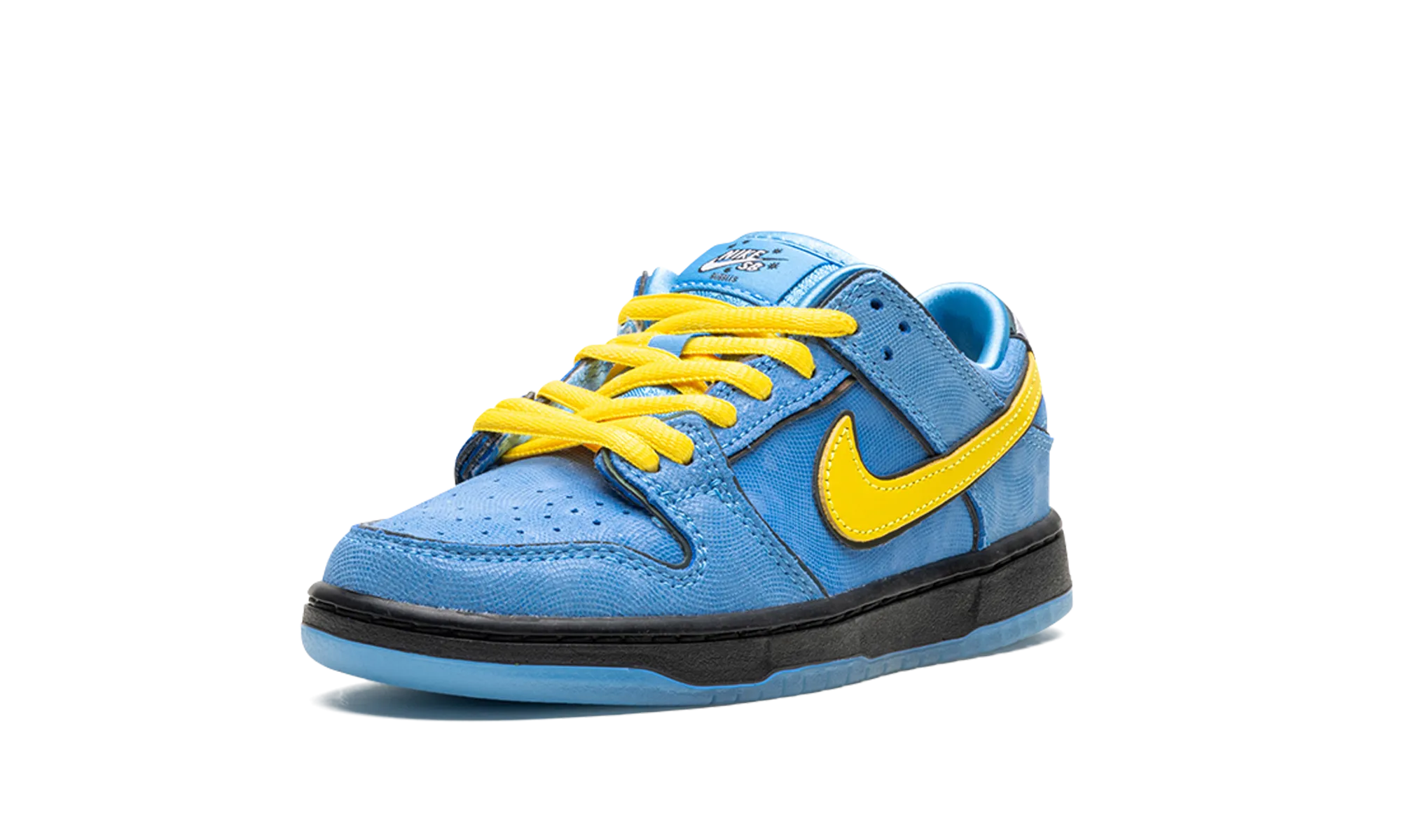 Impact Dispersing Structure Leather   upper SB Dunk Low PS "Powerpuff Girls - Bubbles"