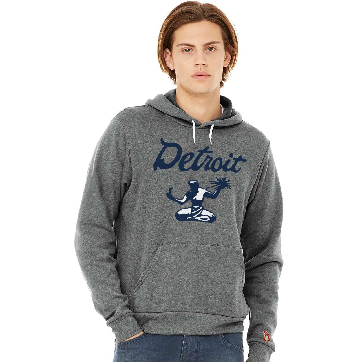 Everyday Essential DETROIT SPIRIT SCRIPT ALL SEASON HOODIE (UNISEX)
