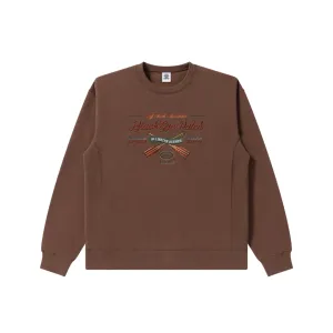 ADVENTURE CREW SWEAT BROWN product semi formal appeal