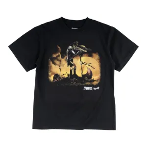 ADVENTURE TIME X WELCOME - Billy Boxy Garment-Dyed Tee Sustainable Dye Process Comfy Performance Wear