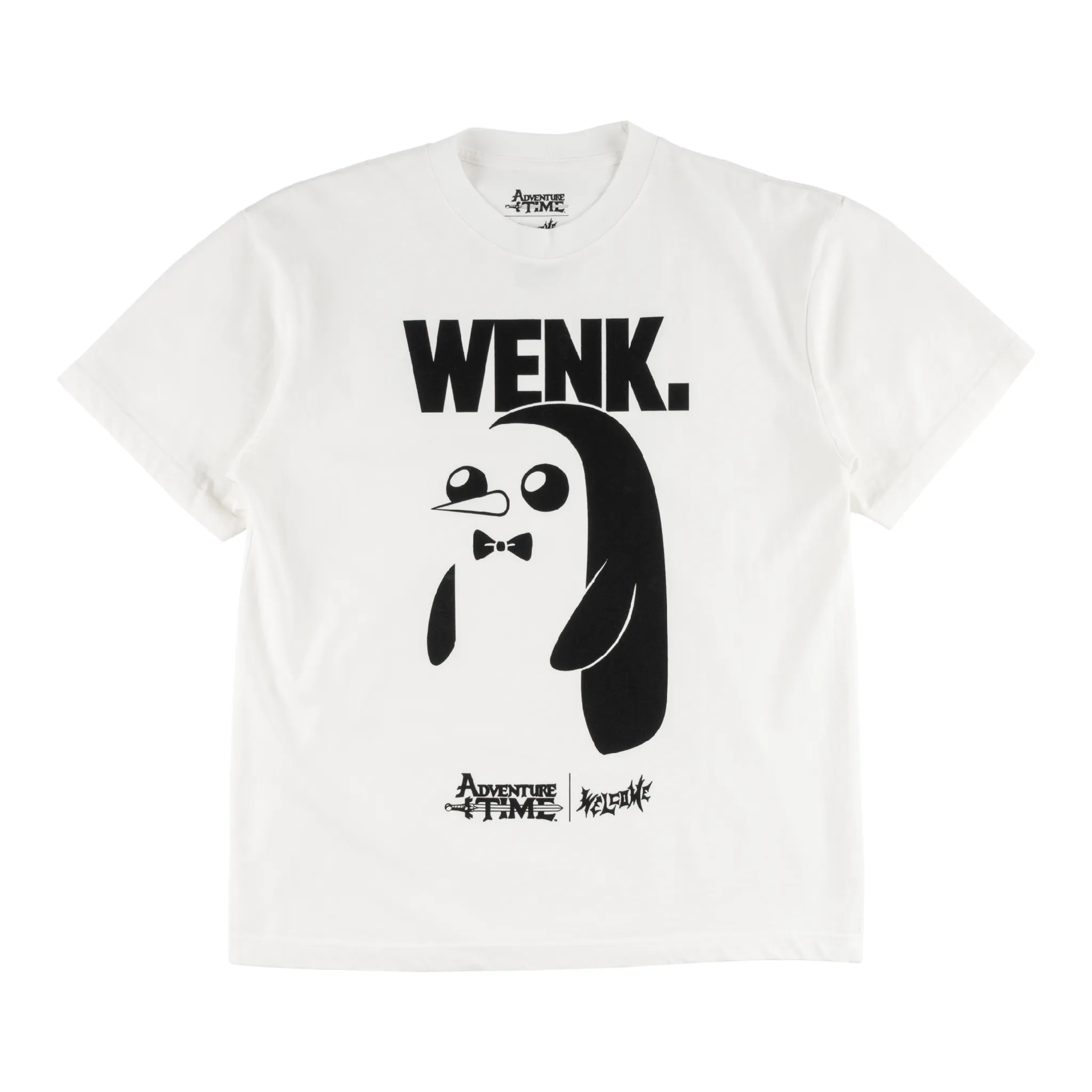 Cozy Waist Stylish and Cozy ADVENTURE TIME X WELCOME - Gunter Boxy Garment-Dyed Tee