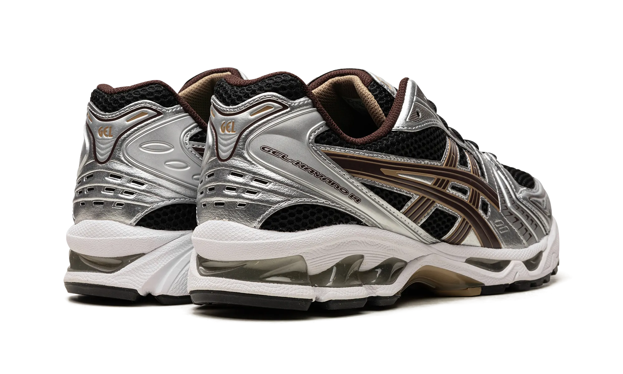 Chase Step Gel Kayano 14 "Black Coffee"