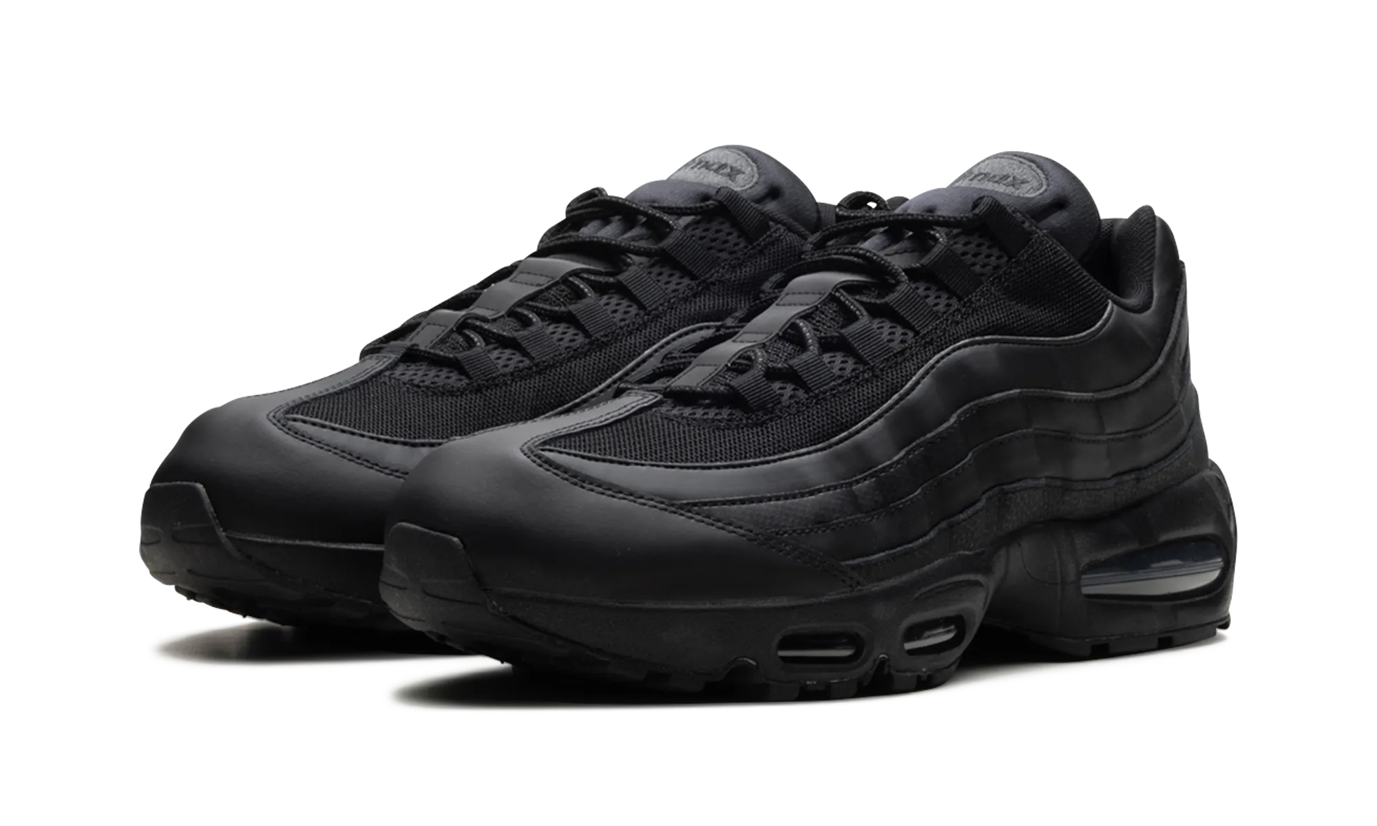 Air Max 95 Big Bubble "Triple Black" Angel Glow