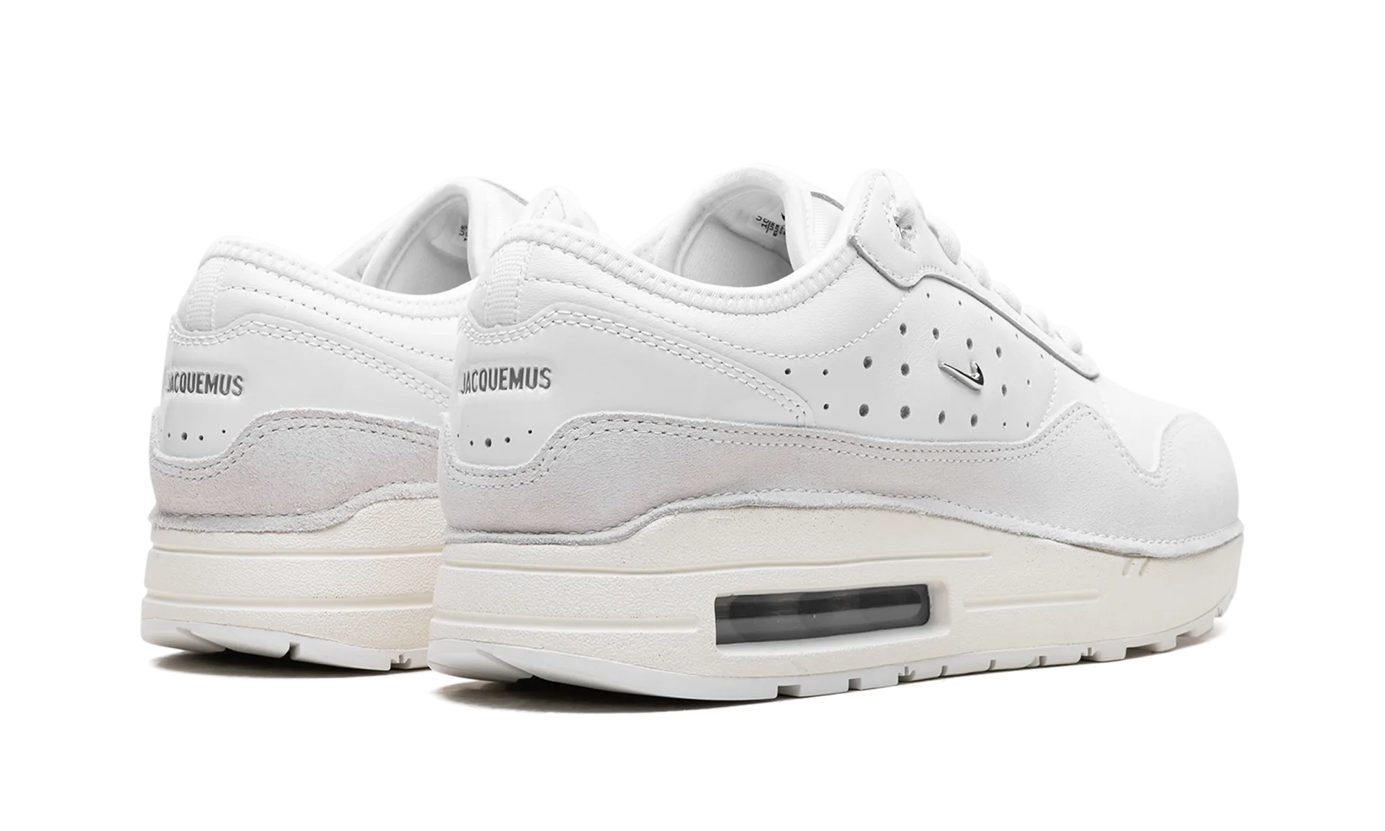 Air Max 1 '86 WMNS "Jacquemus - White" Breathable Daily Walk Airflow channels