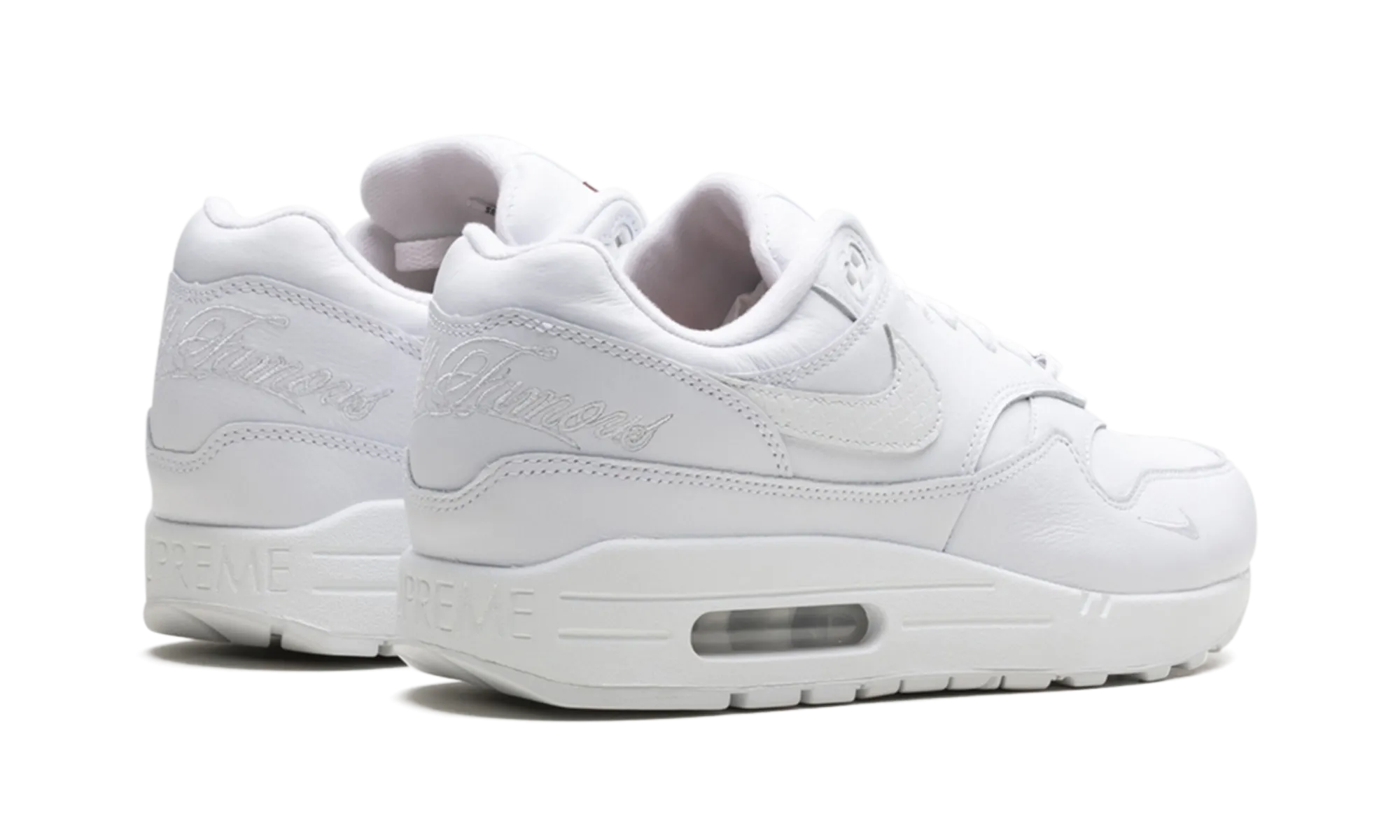 Rapid Motion Moisture Wicking Fabric Air Max 1 '87 SP "Supreme Triple White"