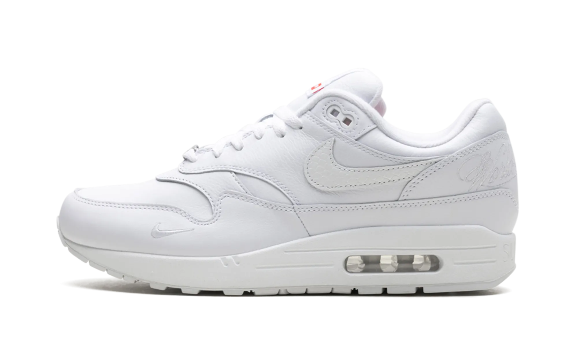 Comfortable Wear Air Max 1 '87 SP "Supreme Triple White"