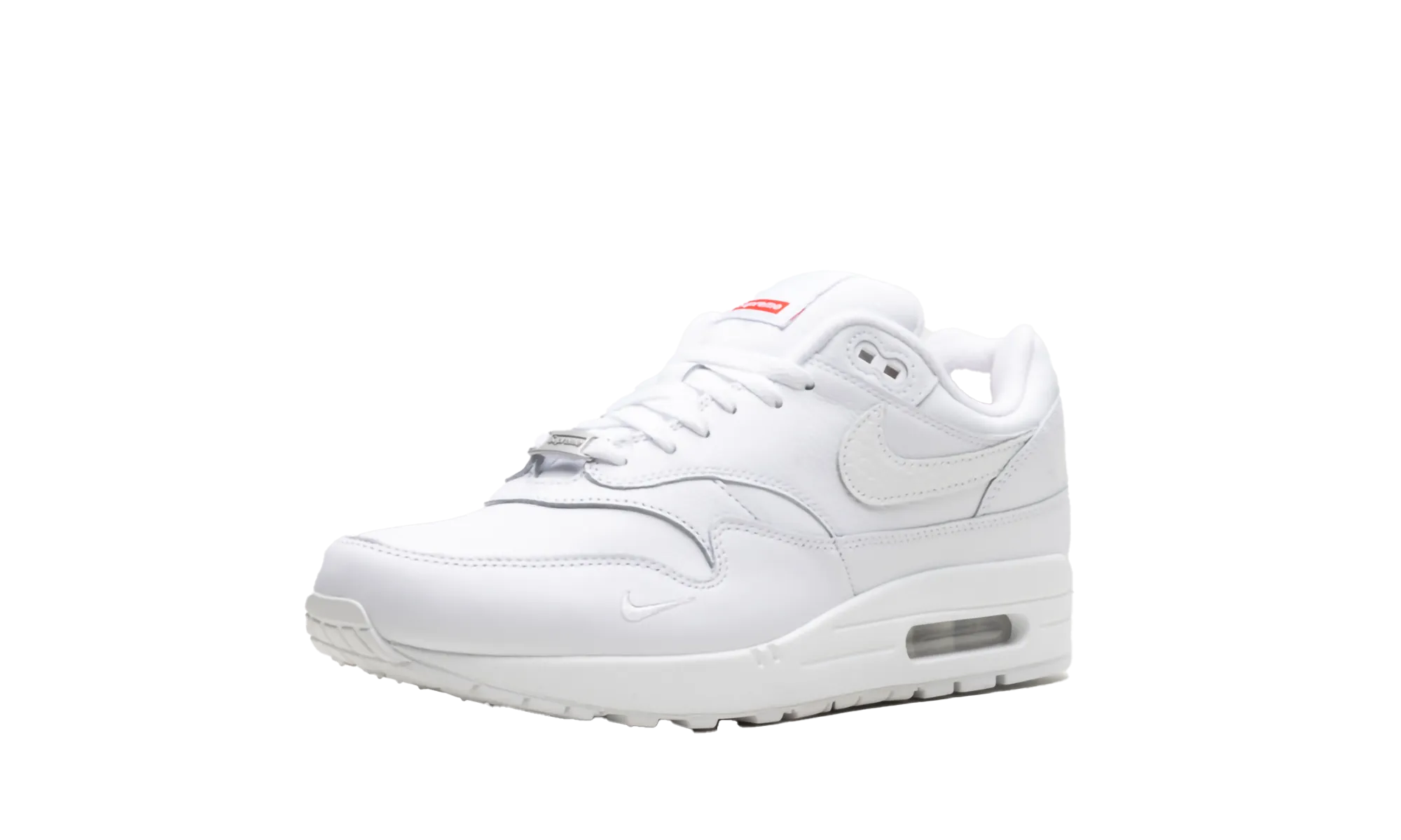 Air Max 1 '87 SP "Supreme Triple White" Curve Hug