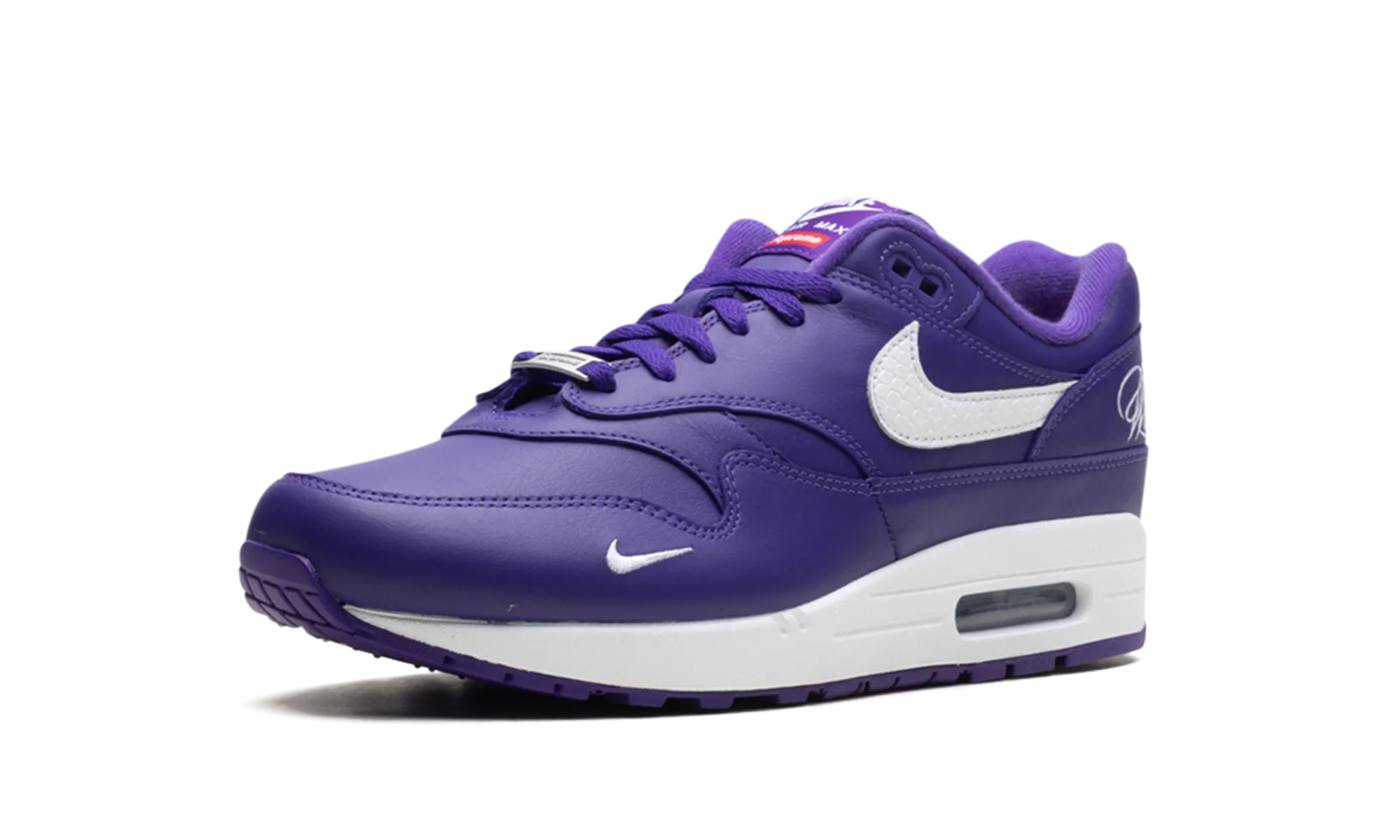 Air Max 1 '87 SP "Supreme Varsity Purple" Comfort collar