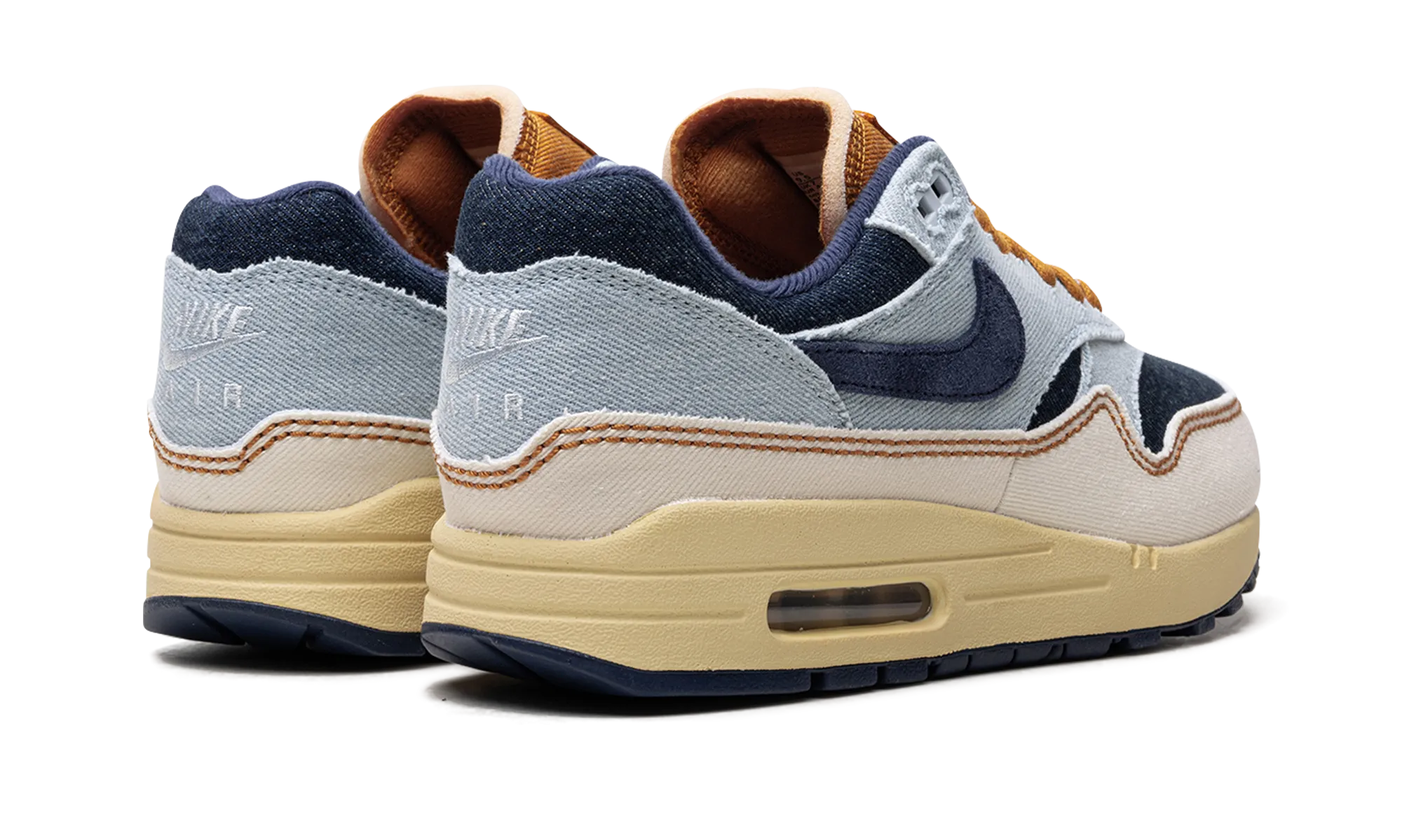AIR MAX 1 '87 WMNS "AURA / MIDNIGHT NAVY / PALE IVORY" Waterproof Standing All