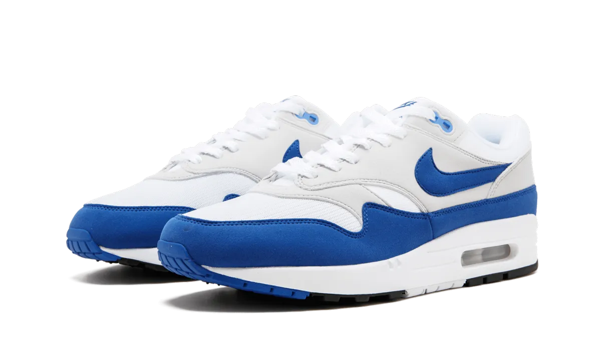 Rapid pace Comfort Fit Air Max 1 Anniversary "Royal Blue"