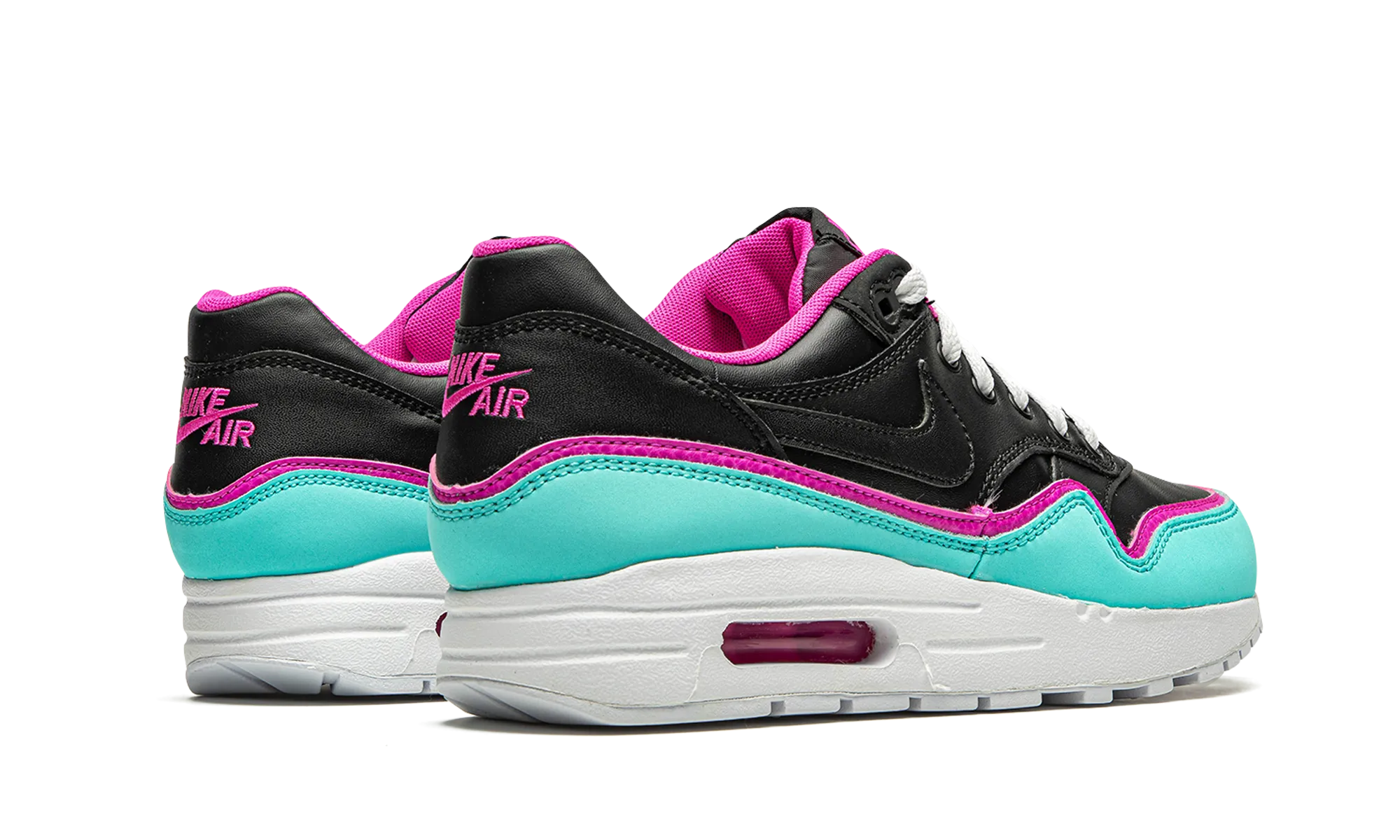 Climb Strong New York Air Max 1 DBL (GS) "Double Layered - Aqua Fuchsia"