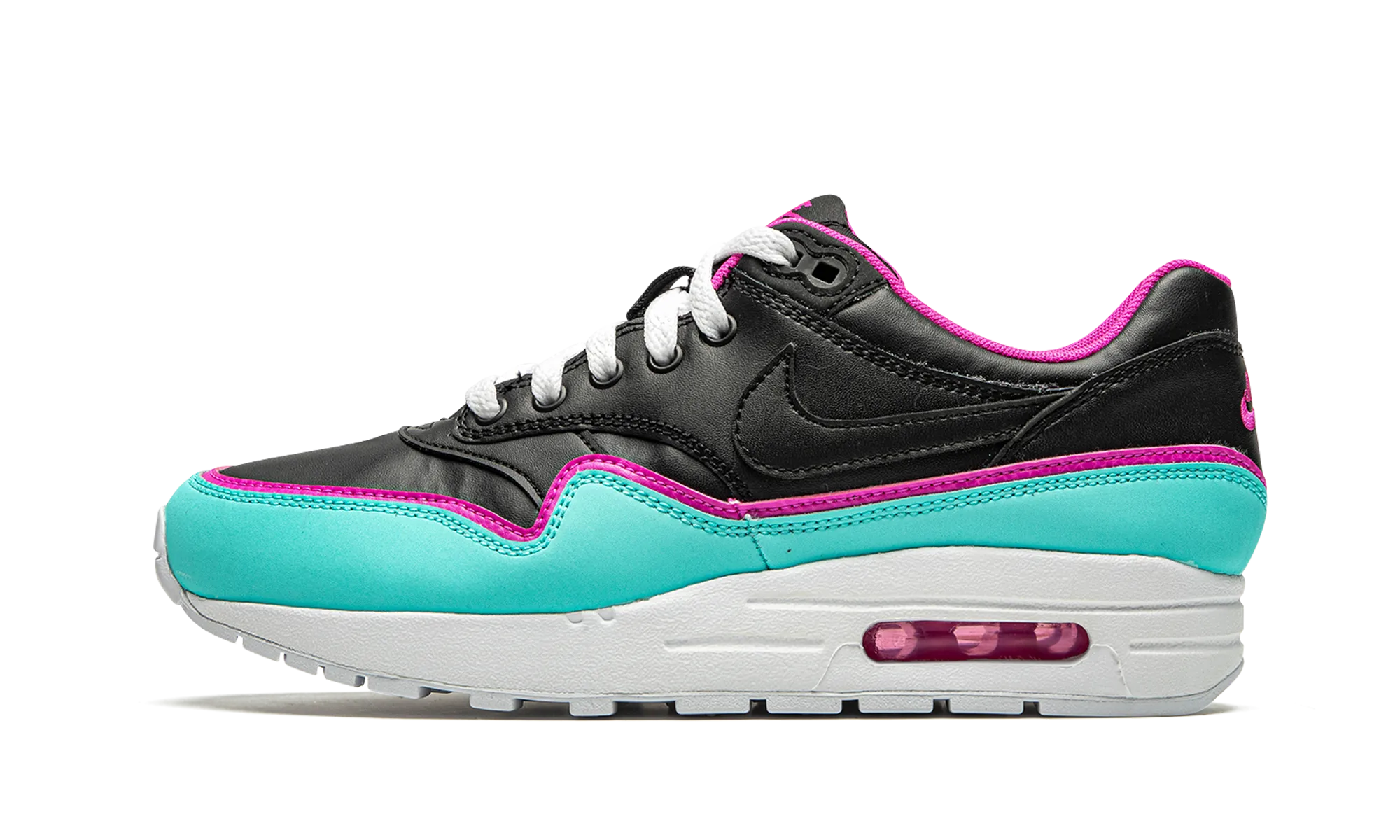 Toe Guard Block Walk Air Max 1 DBL (GS) "Double Layered - Aqua Fuchsia"