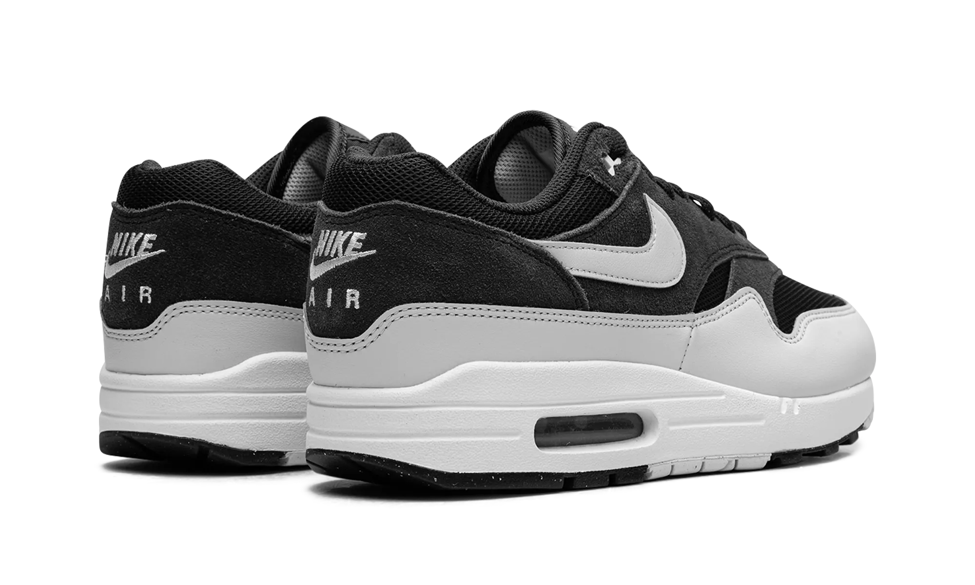 Air Max 1 Essential "Off Noir Vast Grey" Low Impact Landing Design