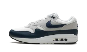 AIR MAX 1 ESSENTIAL "Summit White/Armory Navy-Light Silver" Comfort Fit