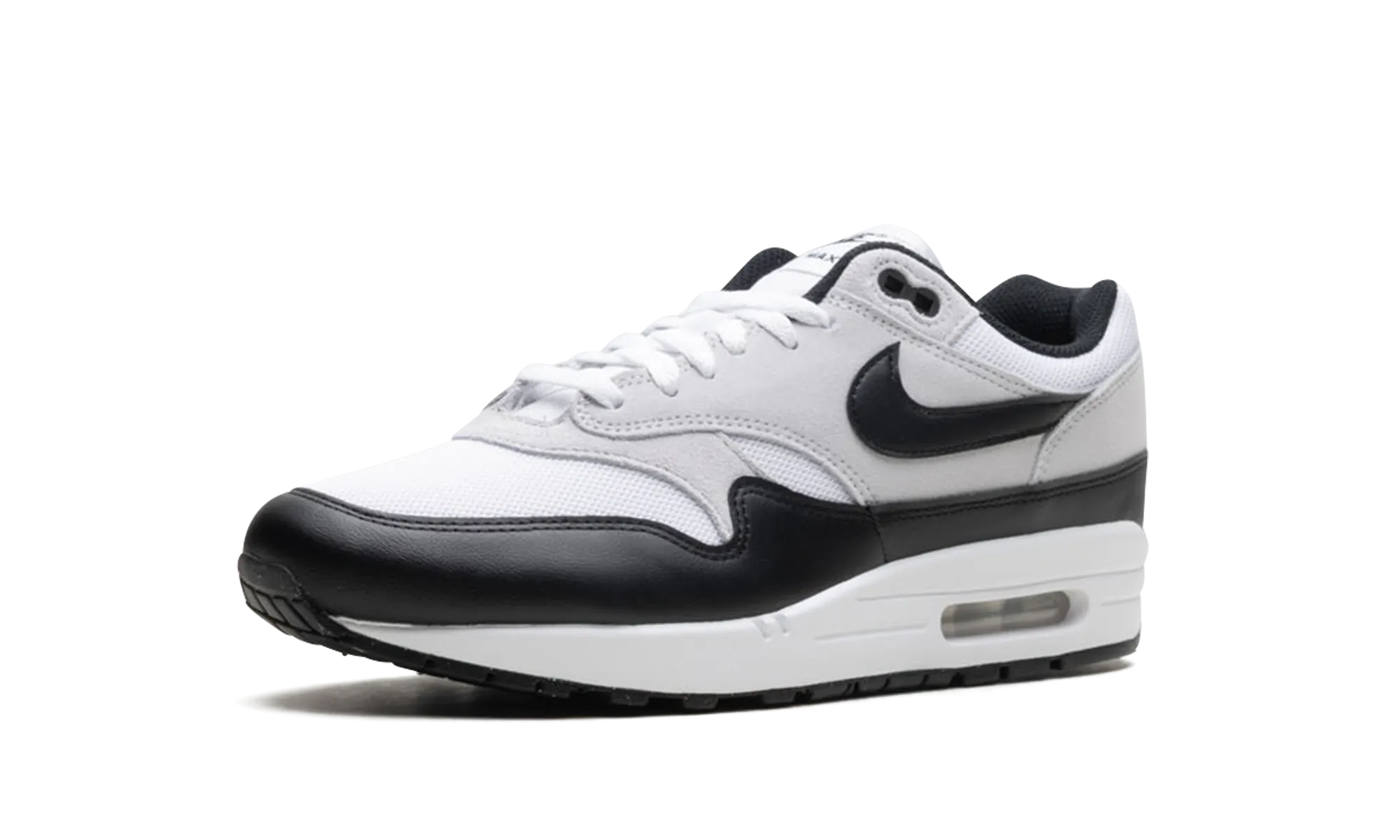 Air Max 1 Essential "White Pure Platinum Black" Baby Soft