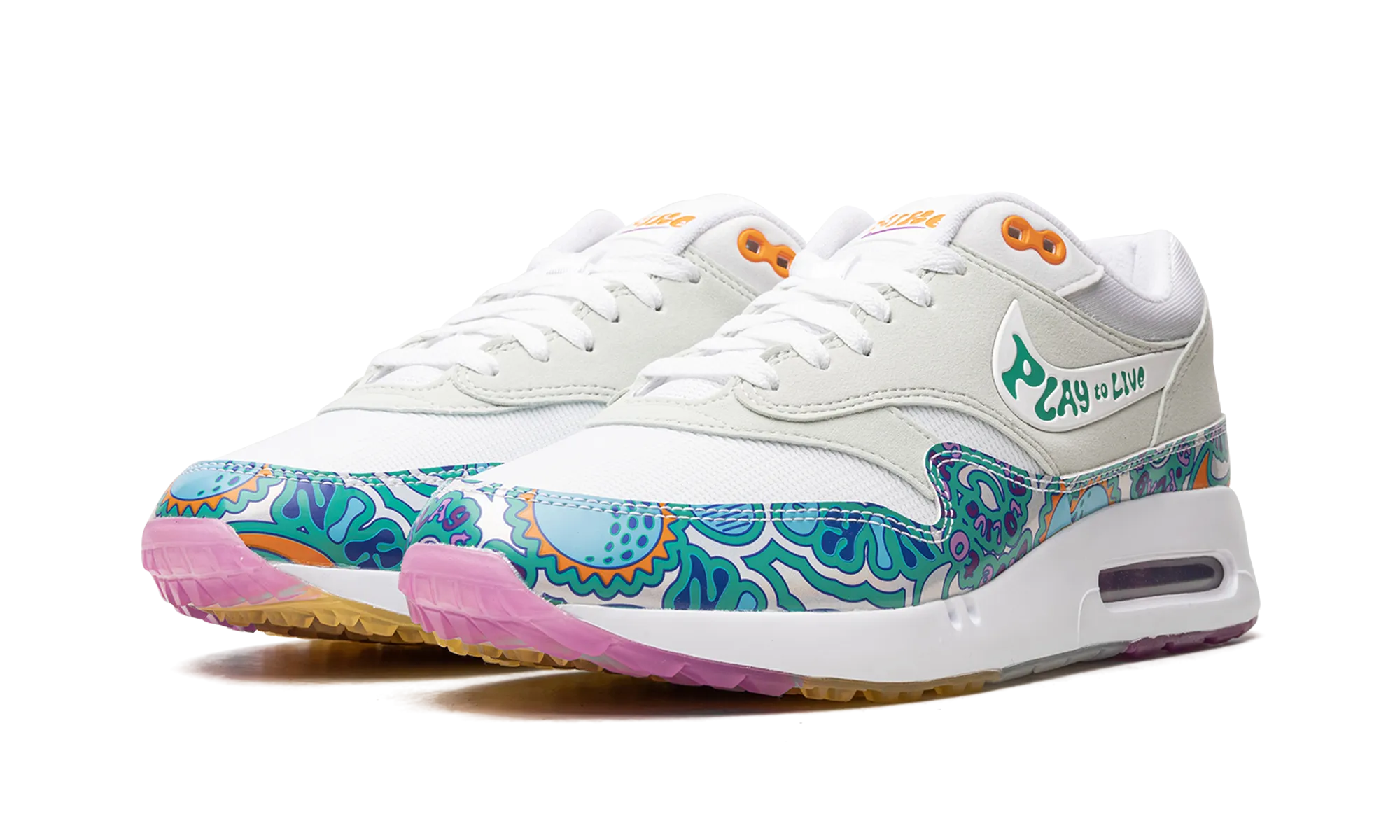 Air Max 1 Golf "Play To Live" Active hook and loop closure