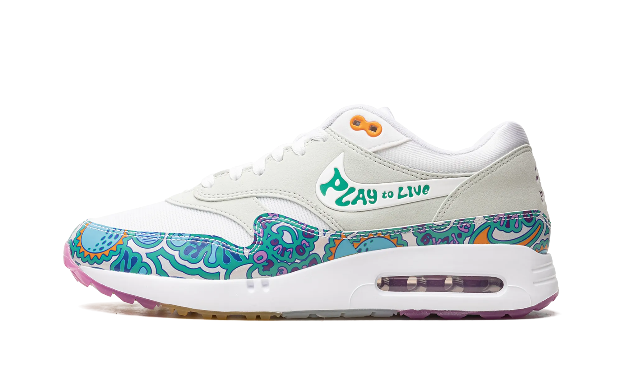 Adjustable Closure Dance Floor Air Max 1 Golf "Play To Live"