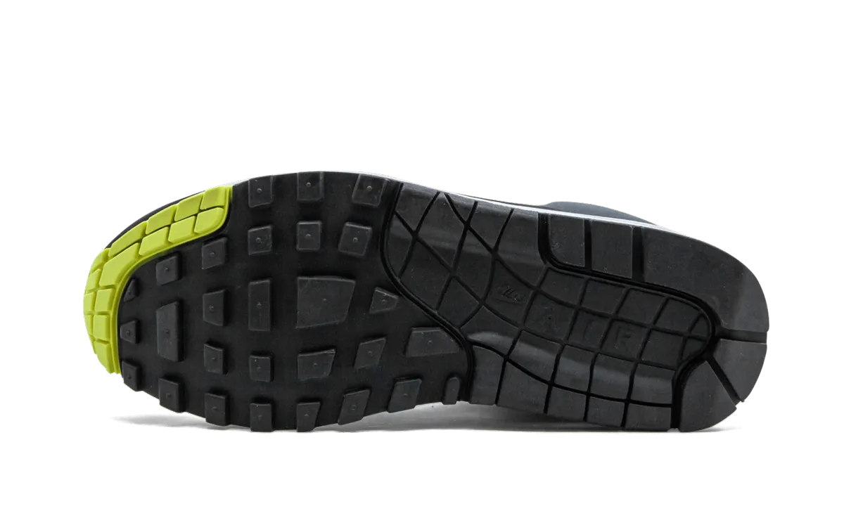 Low Impact Landing Design Park Step AIR MAX 1 MID SNKRBT P MNS WMNS "Black Volt"