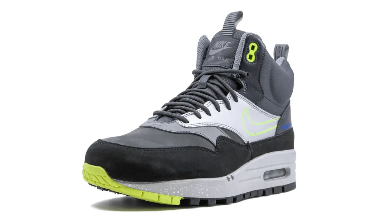 AIR MAX 1 MID SNKRBT P MNS WMNS "Black Volt" Cross Road Toe Guard