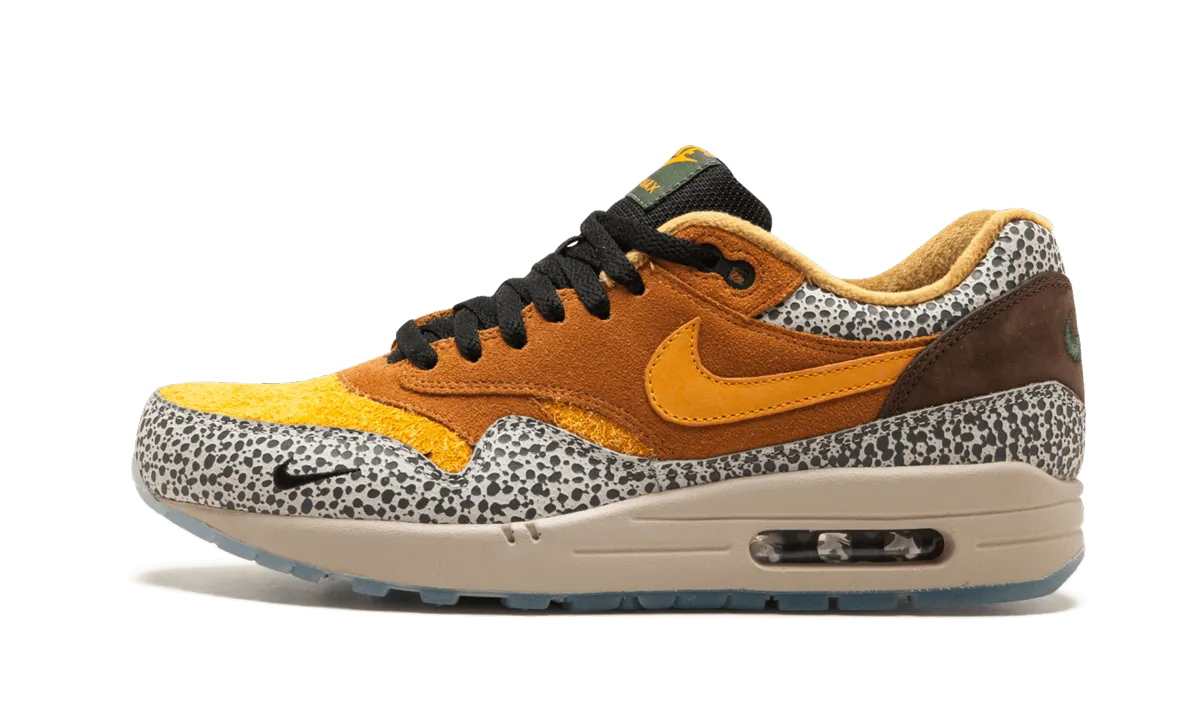 Ventilated Mesh Travel Enthusiasts All Time Air Max 1 Premium QS "atmos - Safari 2016"