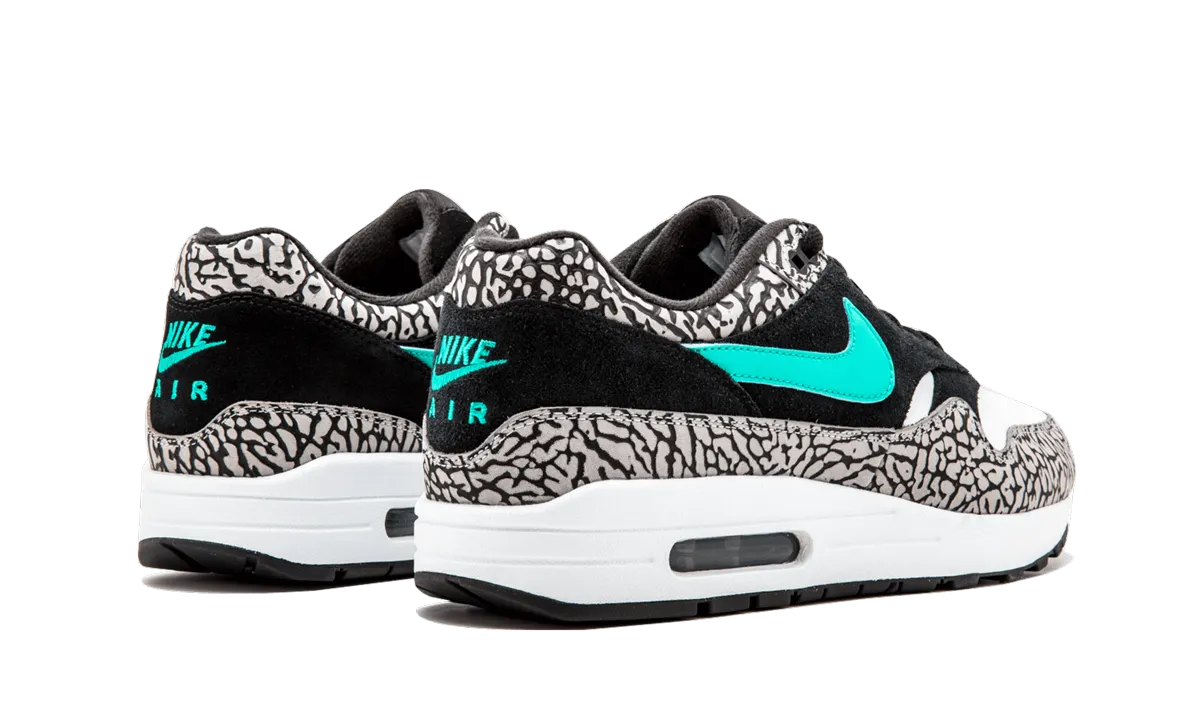 Air Max 1 Premium Retro "Atmos Elephant 2017" Ventilated Mesh Long Distance Celebrity Vibe