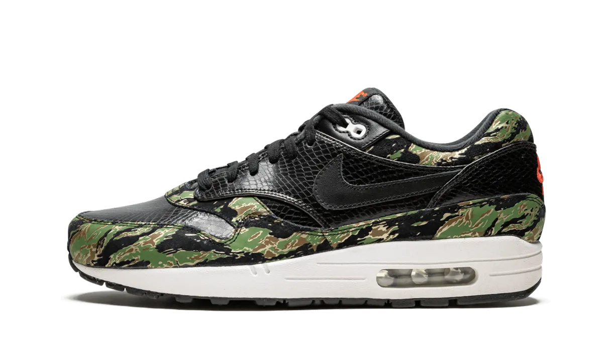 Air Max 1 PRM "Atmos Tiger Camo" Velvet Rich Non Weighted Movement
