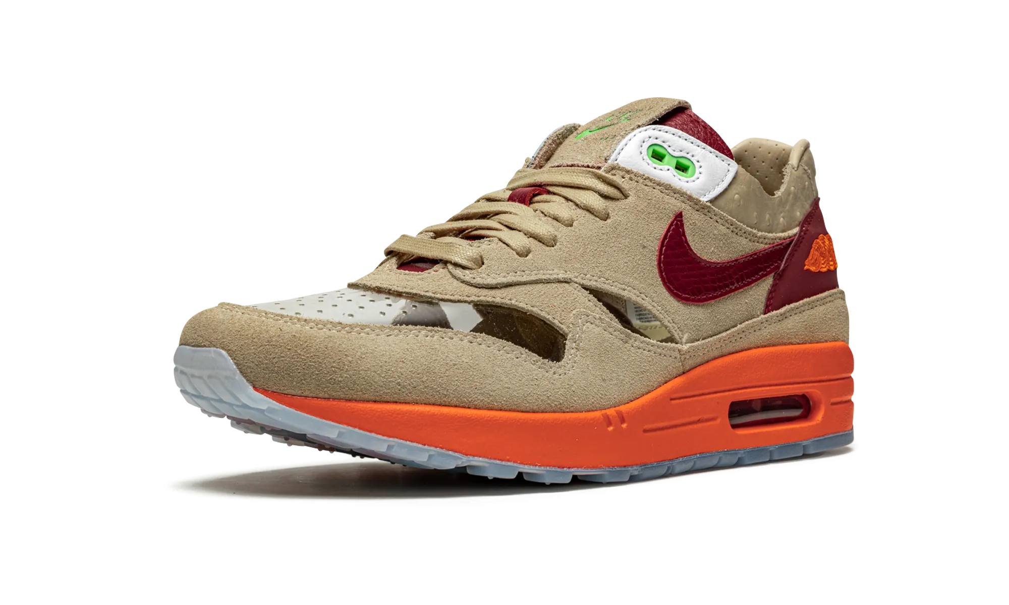 Air Max 1 "Clot - Kiss of Death 2021" Winter Warm Comfortable fit