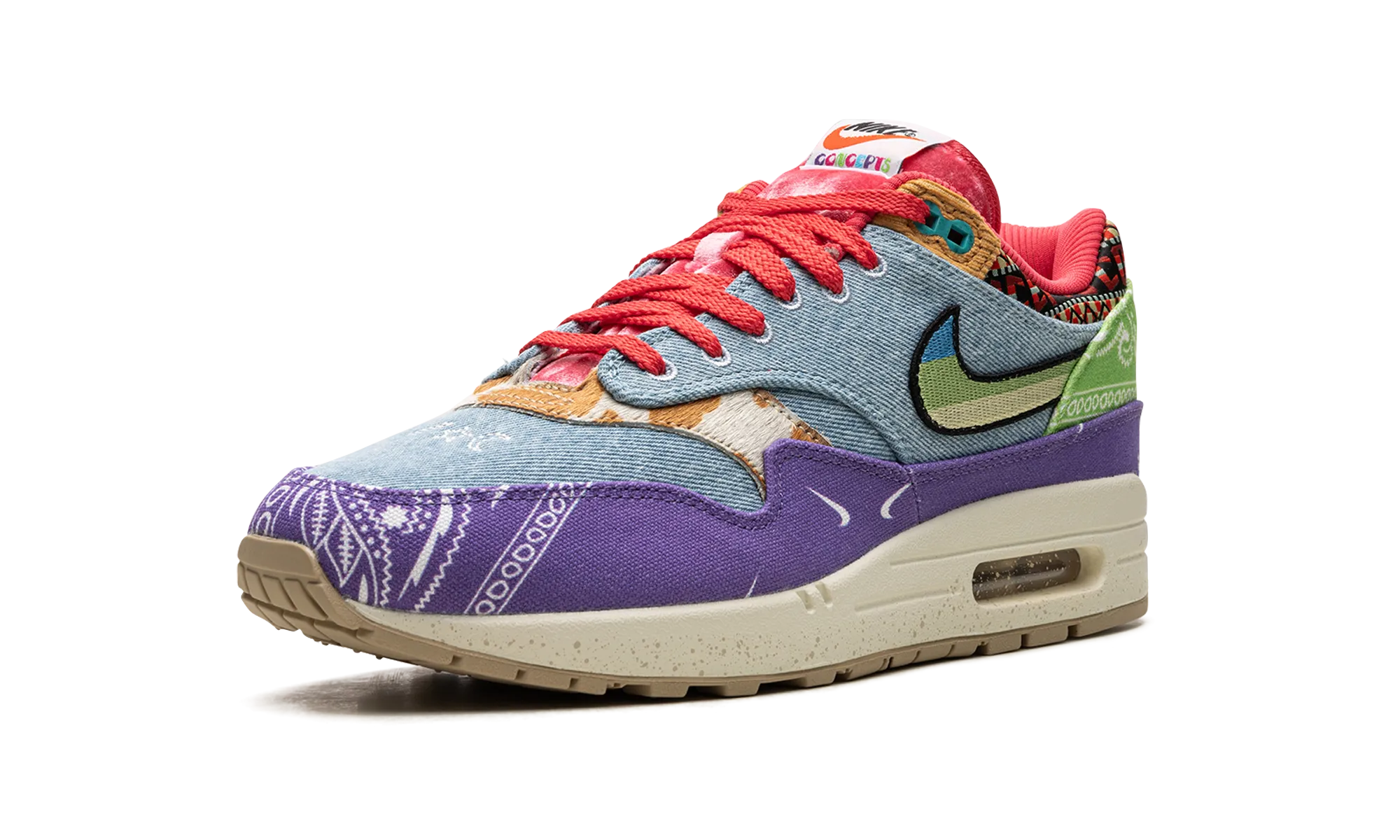 Air Max 1 "Concepts - Far Out" Bright Neon Free Pace