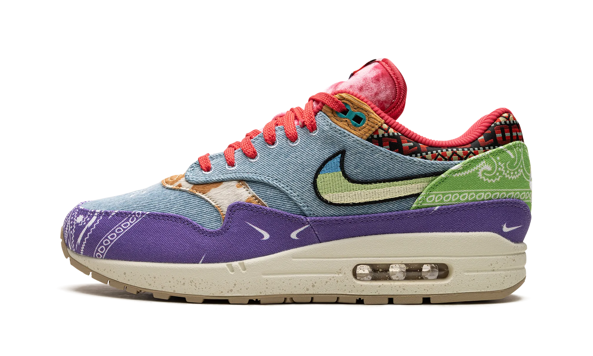 Air Max 1 "Concepts - Far Out" High Rebound Midsole Foam Classic Silhouette Design