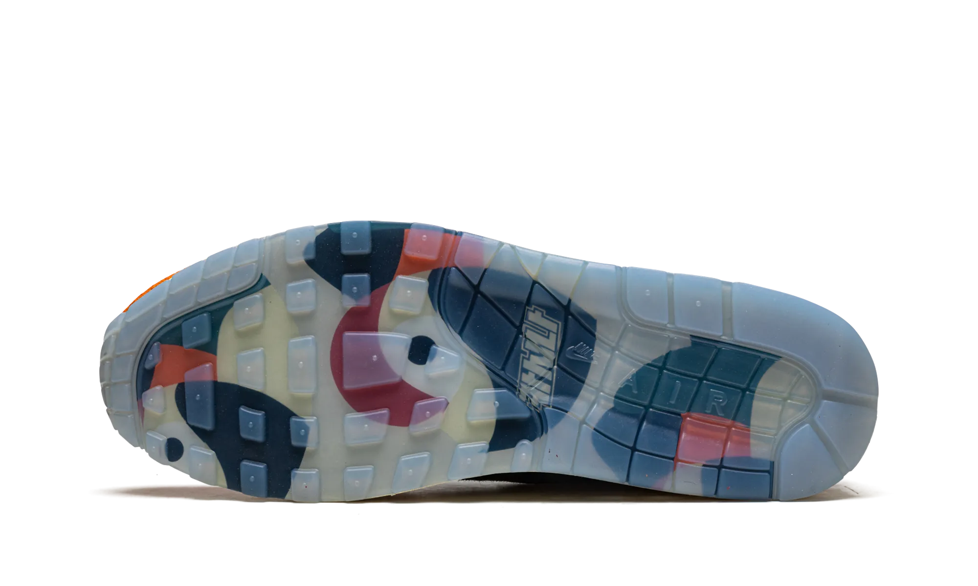 High Rebound Midsole Foam Seamless Fit Running Errands Air Max 1 "Kasina - Won-Ang Orange"