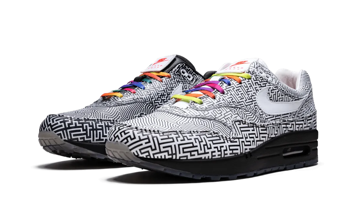 Air Max 1 "On Air - Tokyo Maze" Casual Weatherproof Protective Coating