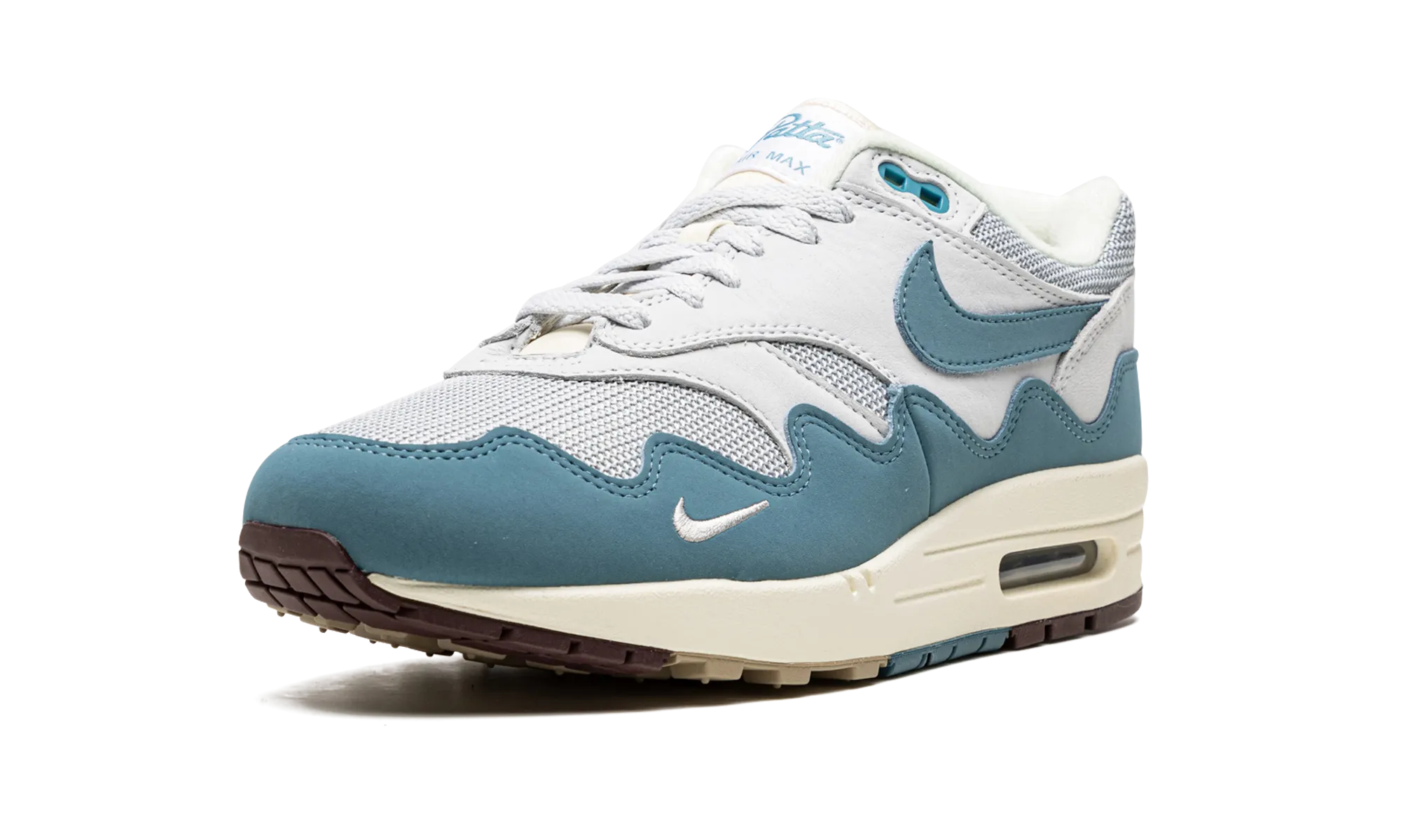 Air Max 1 "Patta - Noise Aqua" Low Profile White Clean