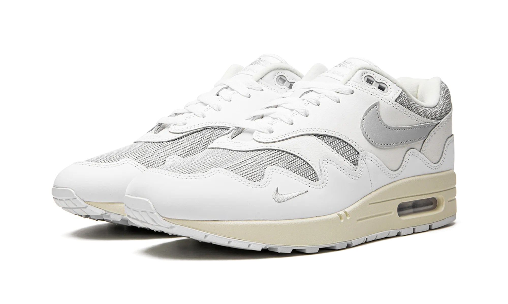 Hiking Breathable Beach Walk Air Max 1 "Patta - Waves White"