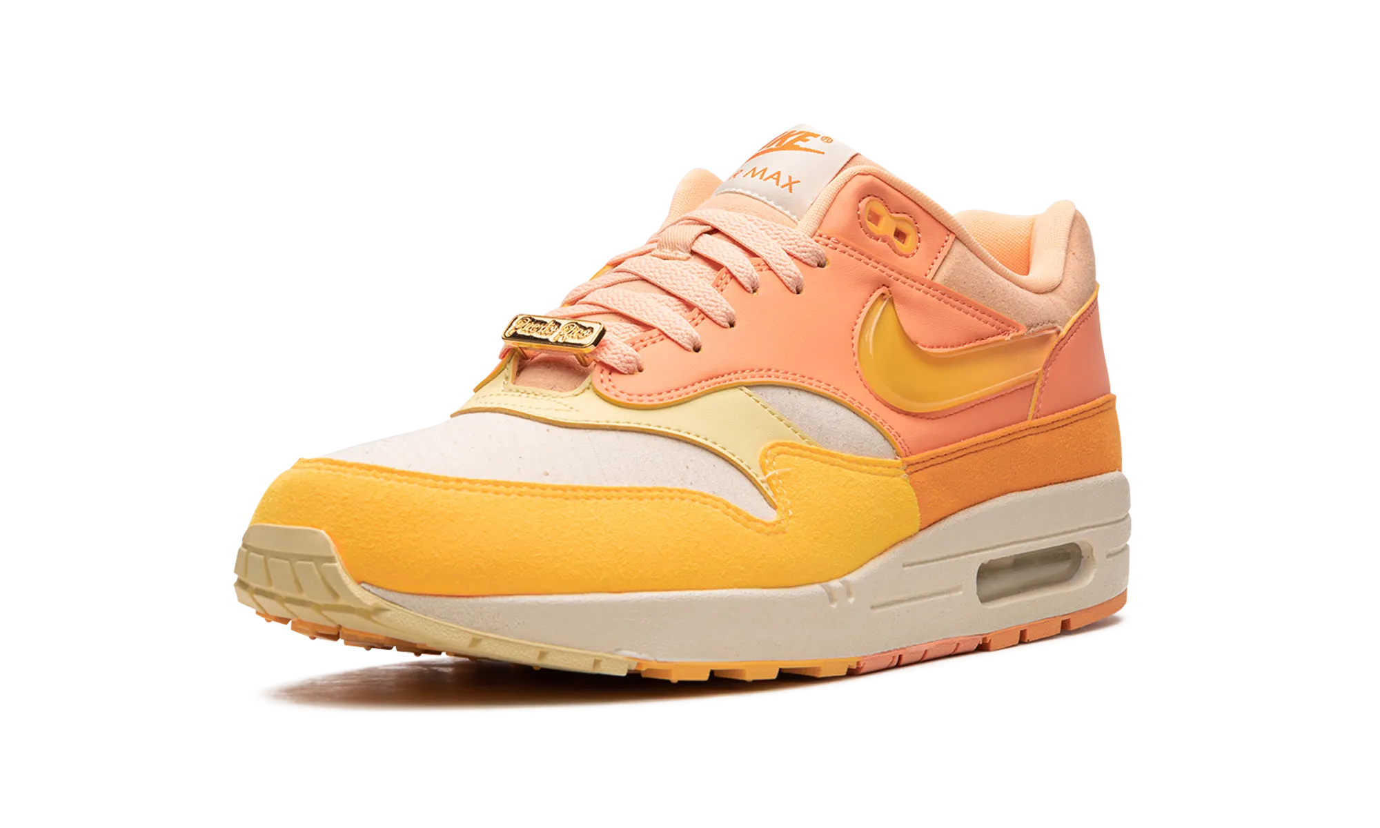 Ergonomic Wellness Seekers Moon Tone Air Max 1 "Puerto Rico - Orange Frost"