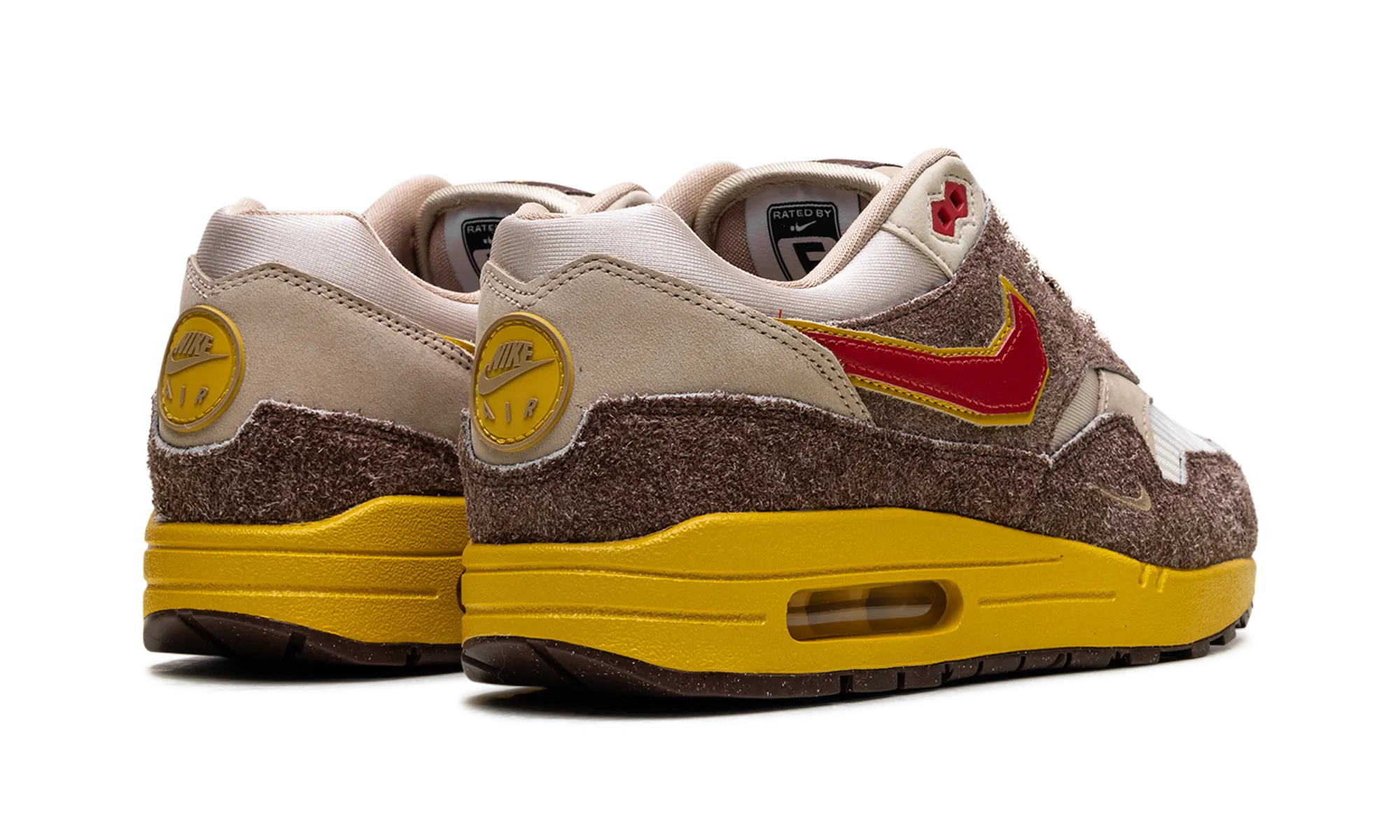 Air Max 1 ".SWOOSH Big Head Origins" Memory Foam Cushioning Breathable Indoor Fitness