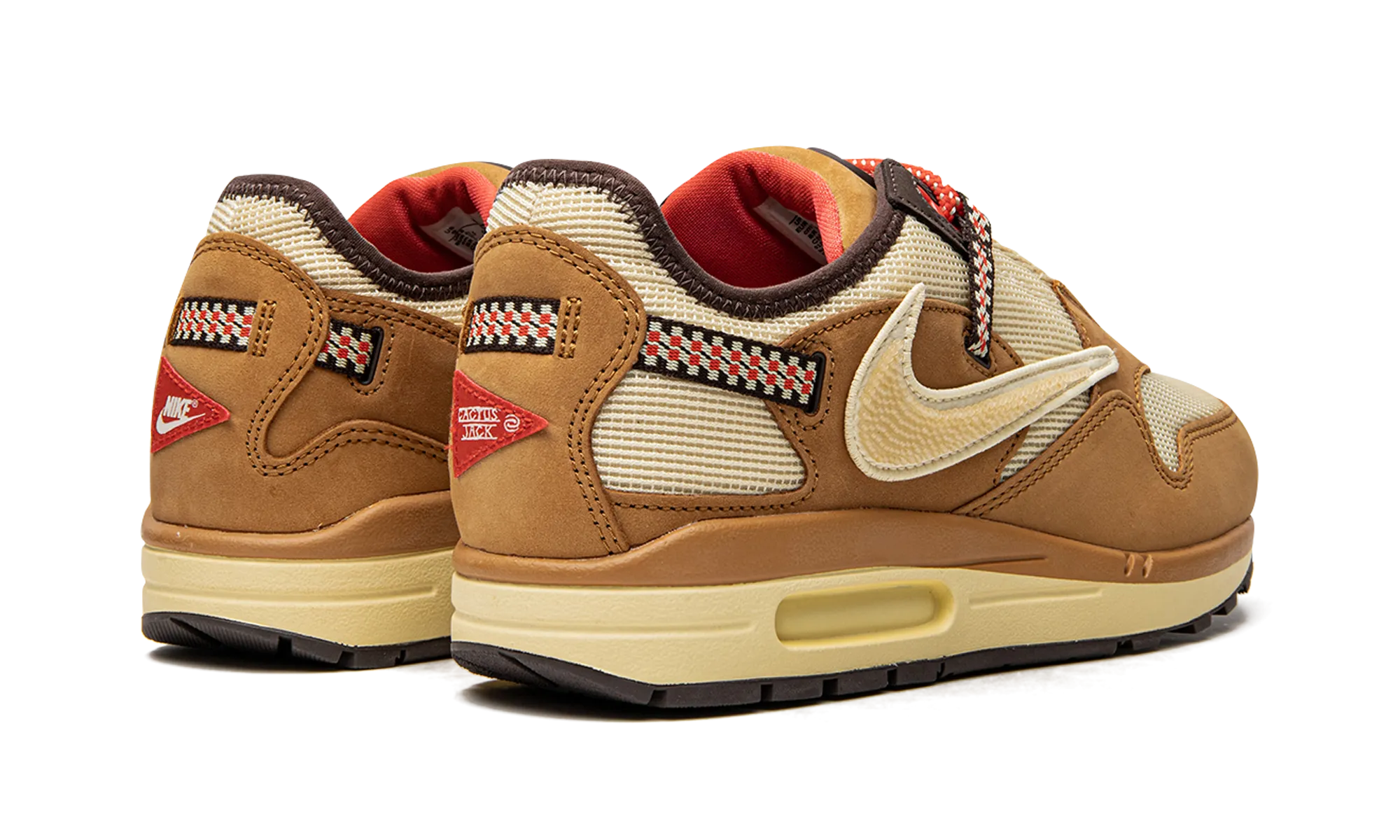 Air Max 1 "Travis Scott - Wheat" Ventilation Perforation System Shine Tone