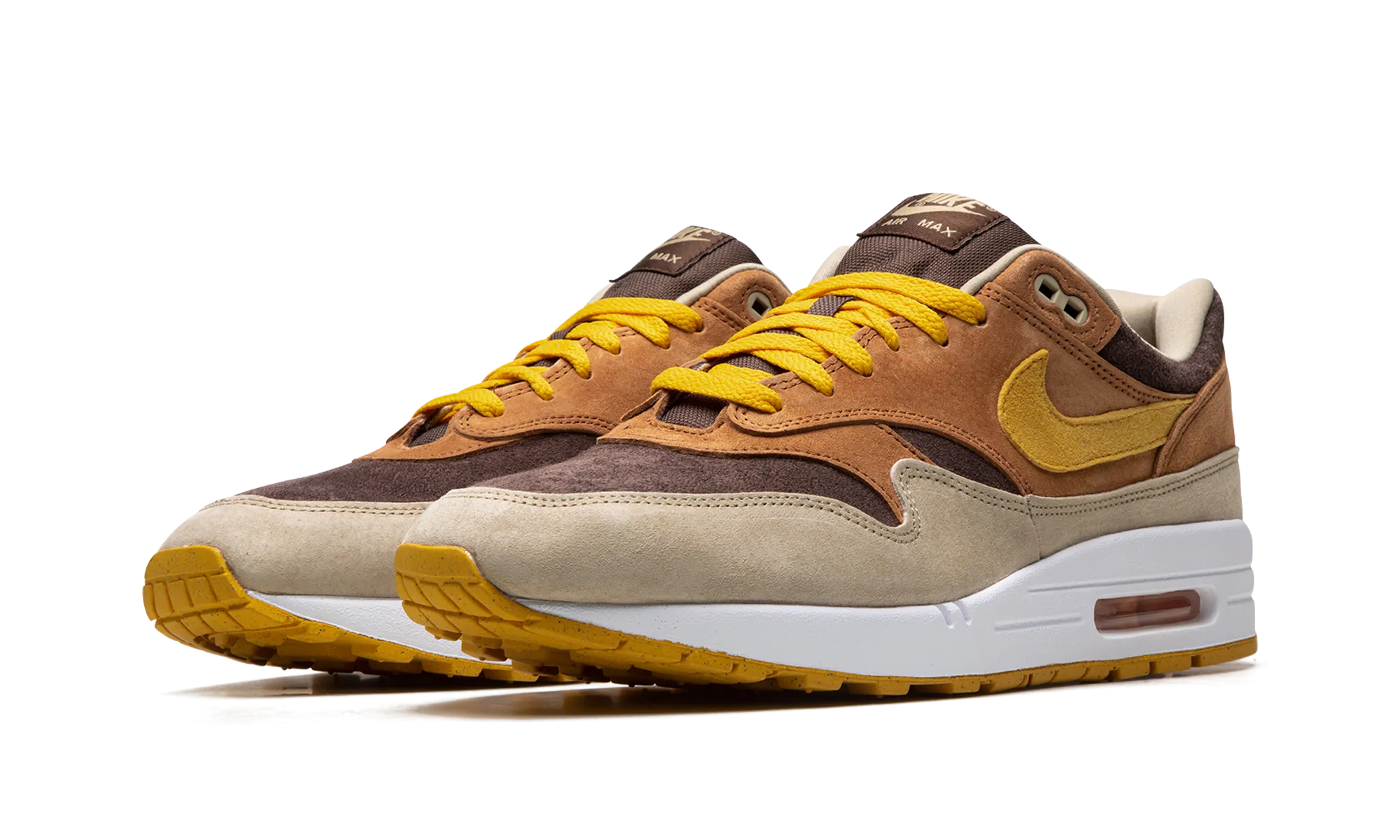 Breathable Material Game Edge Air Max 1 "Ugly Duckling - Pecan"