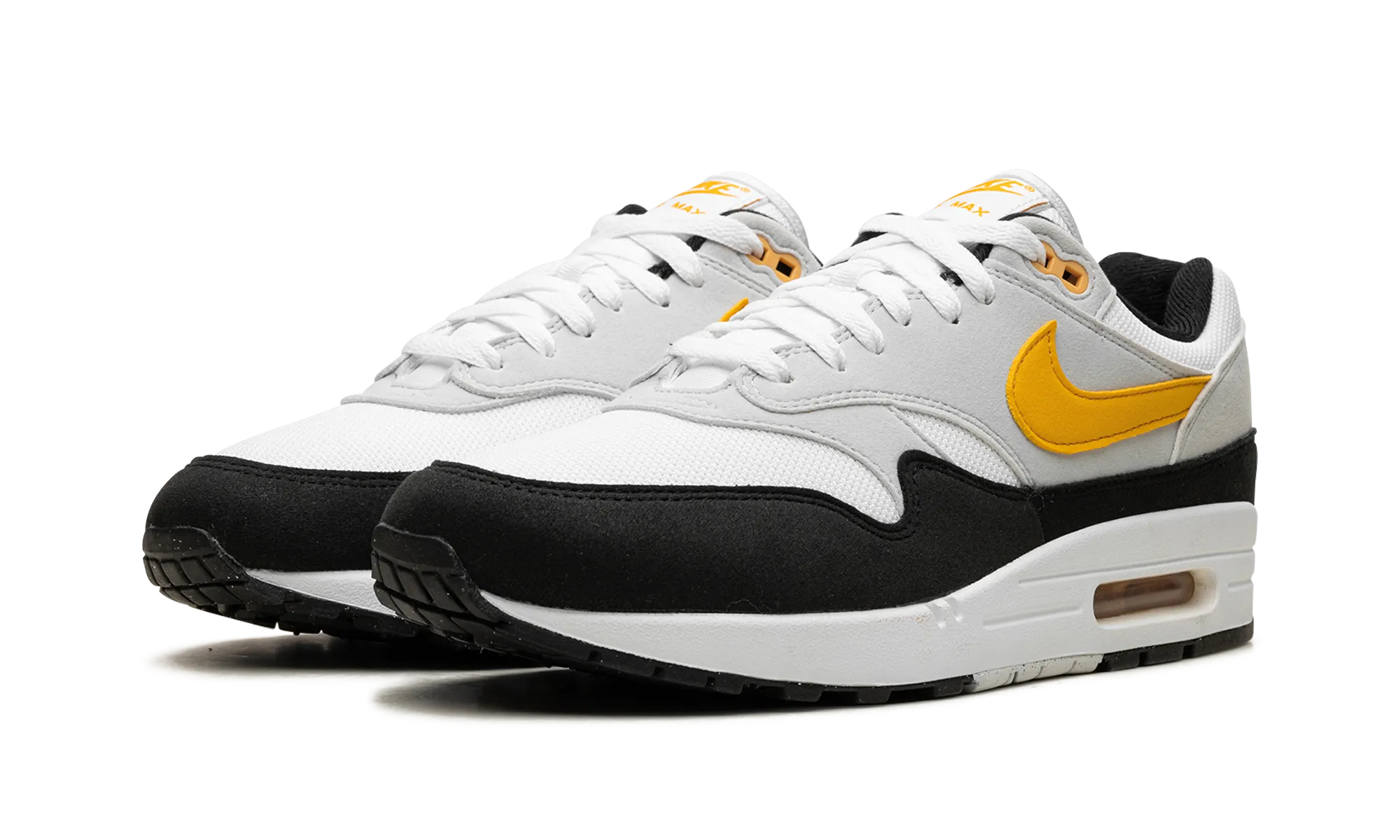 Stretch Fabric Active People Air Max 1 "White / University Gold / Black"