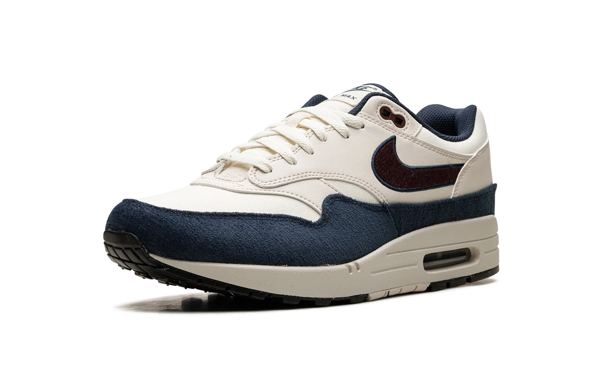 Air Max 1 "White" Quiet Step Durable Material